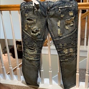 Embellish New York Biker Jeans